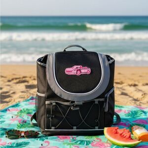 NWOT Amazon Black and Gray Backpack Cooler